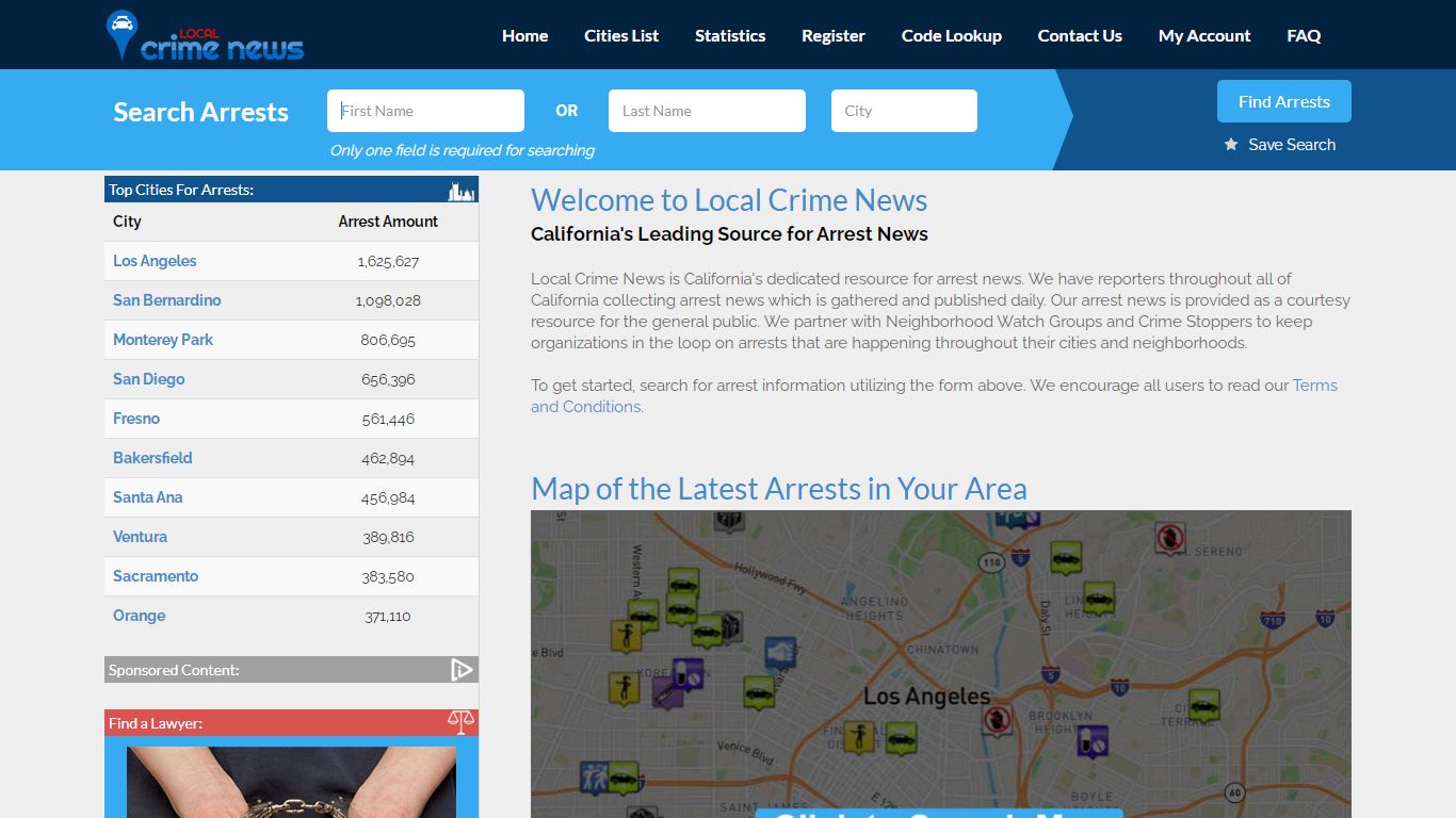 Welcome to Local Crime News | LocalCrimeNews.com